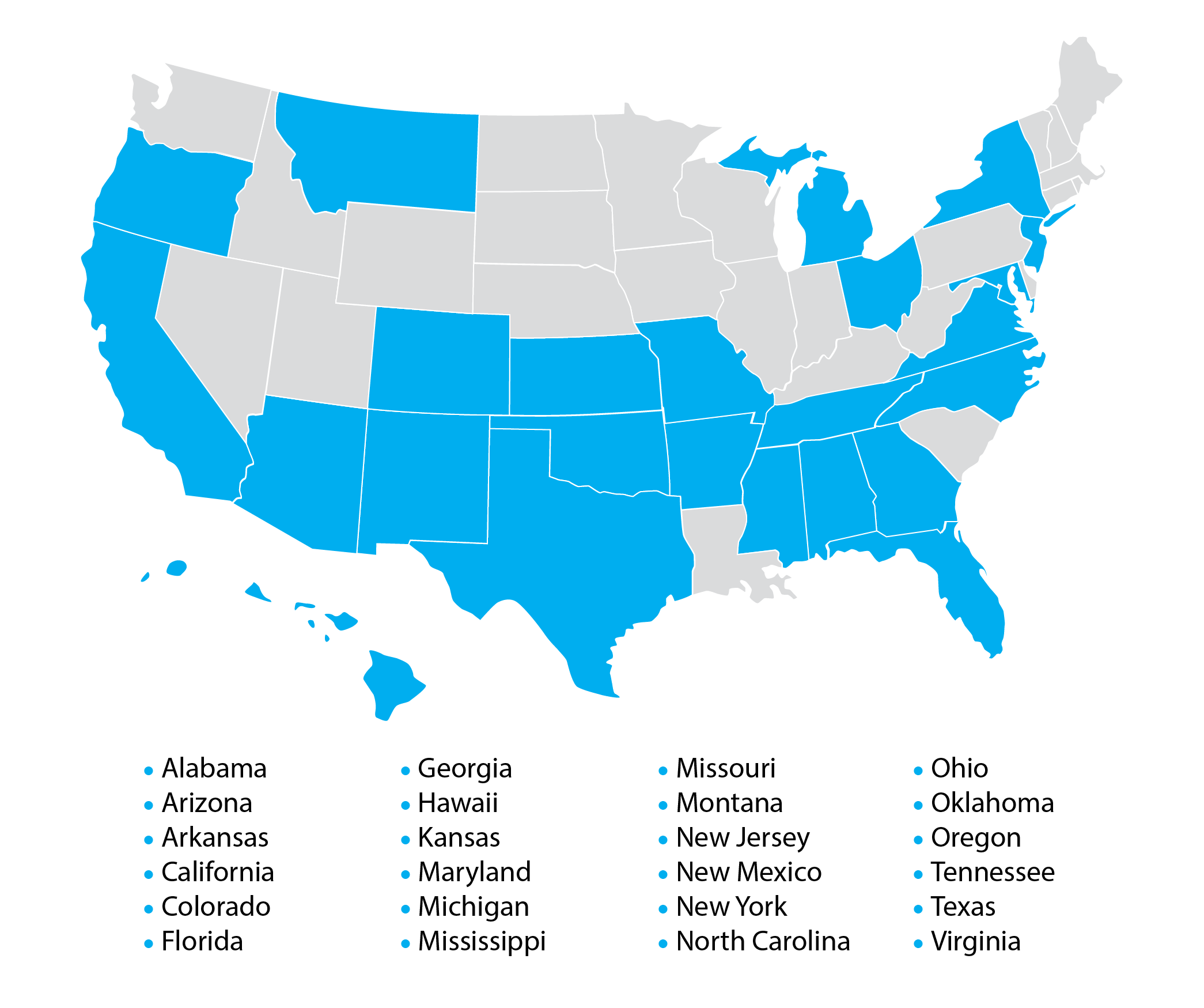 United State map